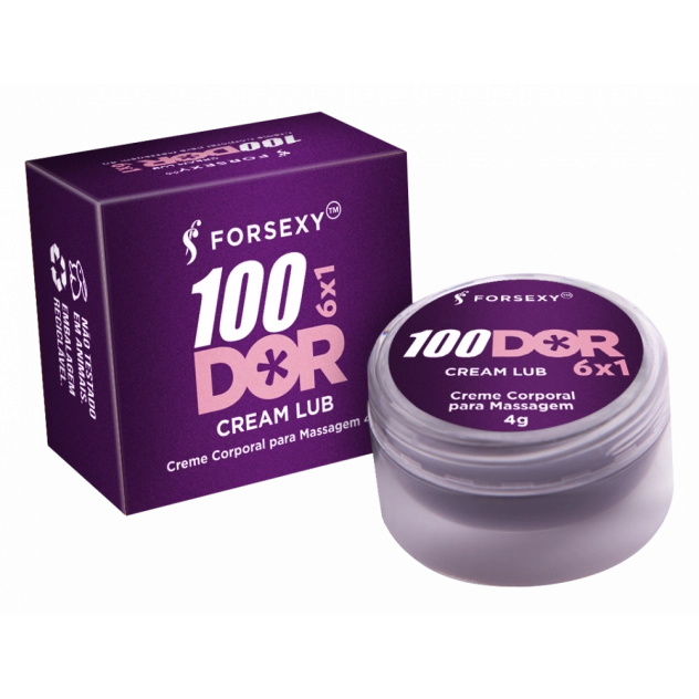 100 Dor Dessensibilizante Anal Cream Lub 4g For Sexy 