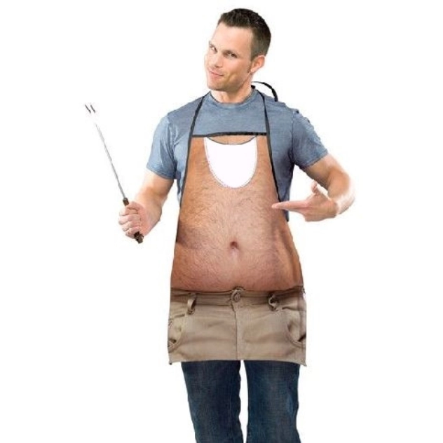 Avental Divertido Masculino Barriga Grande