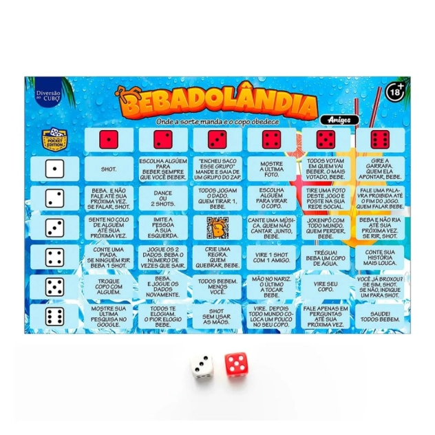 Bebadolândia Amigos Jogo de Tabuleiro com Desafios Diversão ao Cubo Bebadolândia Amigos Jogo de Tabuleiro com Desafios Diversão ao Cubo