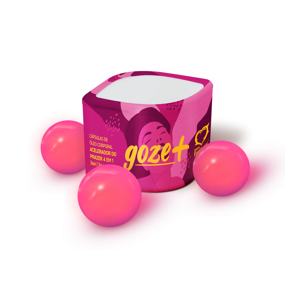Bolinha Explosiva Goze + Excitante Acelerador do Orgasmo com 3 Unid - Sexy Fantasy Bolinha Explosiva Goze + Excitante Acelerador do Orgasmo com 3 Unid - Sexy Fantasy