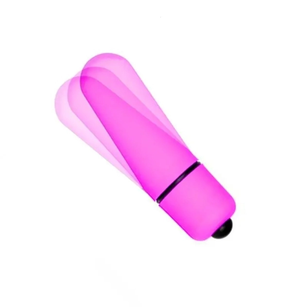 Bullet Vibrador Power Pink pequeno e potente para estimulação clitoriana