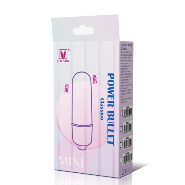 Bullet Vibrador Power Pink Bullet Vibrador Power Pink