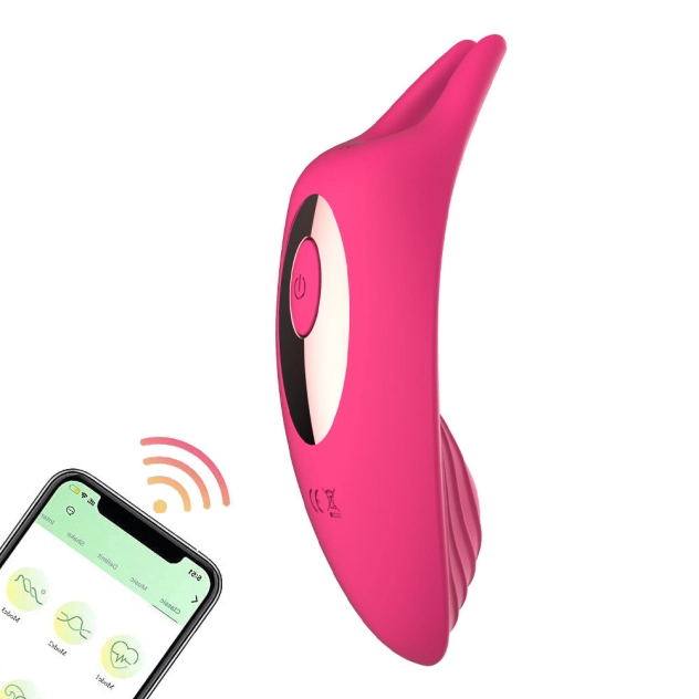 Calcinha Vibratória com 9 Modos de Vibro e Controle por Aplicativo Pink - YOUVIBE