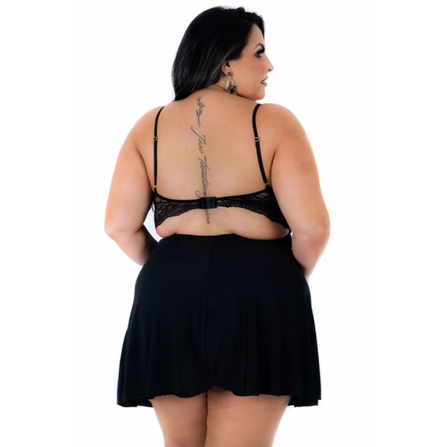 Camisola Joyce Plus Size Pimenta Sexy 