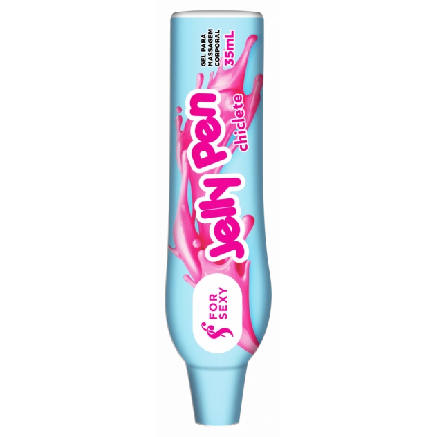 Caneta Comestível Jelly Pen Chiclete 35ml For Sexy 