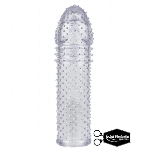 Capa Peniana Expansora Transparente 14 cm La Pimienta Capa Peniana Expansora Transparente 14 cm La Pimienta