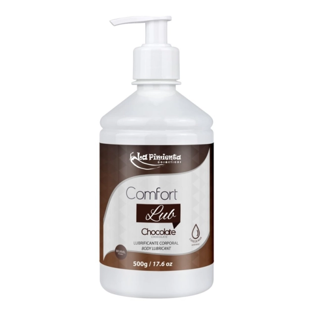 Comfort Lub Lubrificante Corporal de Chocolate 500g La Pimienta Comfort Lub Lubrificante Corporal de Chocolate 500g La Pimienta
