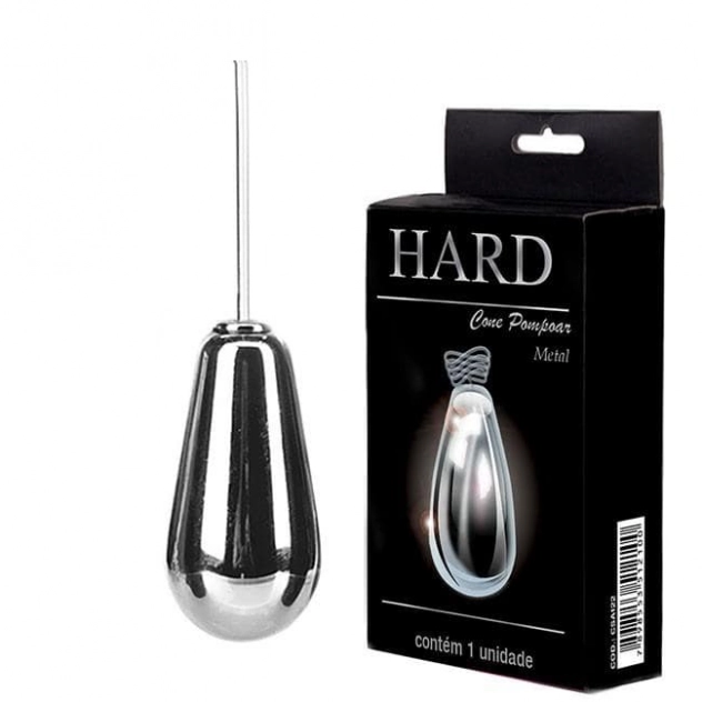 Cone Vaginal para Pompoarismo Cromado 20 g Hard