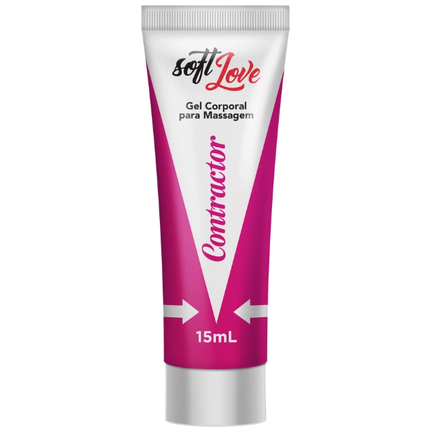 Contractor Gel Adstringente com Sensação de Estreitamento Bisnaga 15 ml Soft Love 