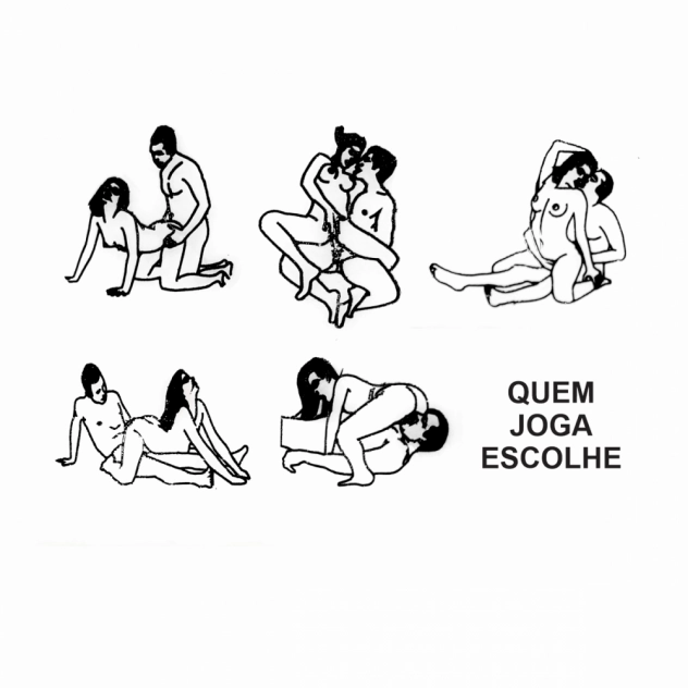 Dado Erótico Posições Hétero Saquinho Brilha do Escuro