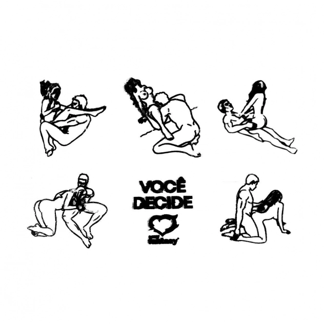 Dado Erótico Saquinho Hétero Branco Dado Erótico Saquinho Hétero Branco