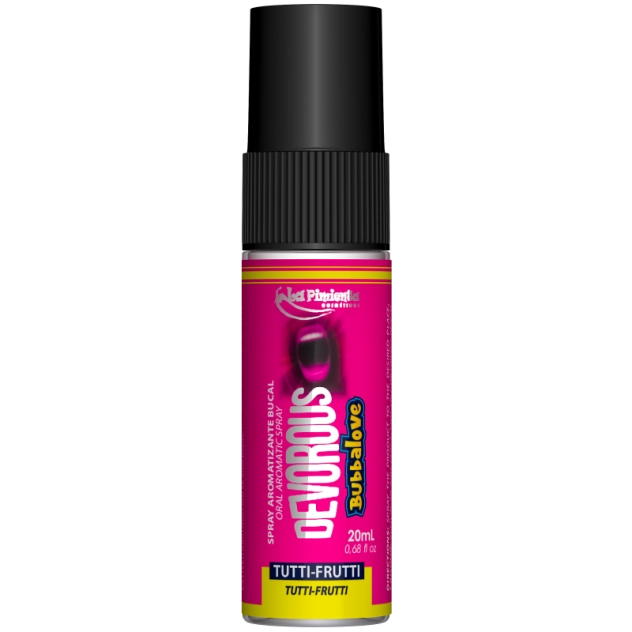 Devorous Bubbalove Tutti-Frutti Spray para Sexo Oral 20 ml - La Pimienta