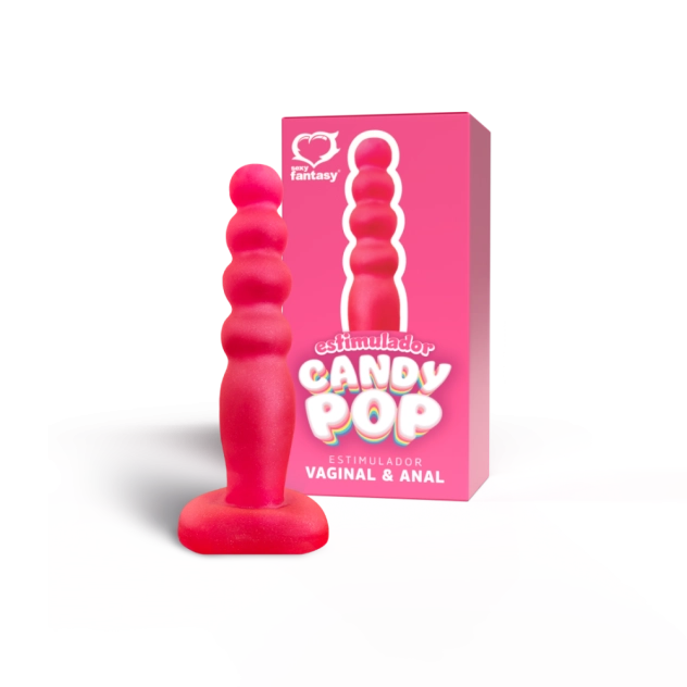 Estimulador Candy Pop PLUG Maciço Rosa 14x2,8cm | Textura Lisa e Realística | Tamanho Compacto | Sexy Fantasy Estimulador Candy Pop PLUG Maciço Rosa 14x2,8cm | Textura Lisa e Realística | Tamanho Compacto | Sexy Fantasy