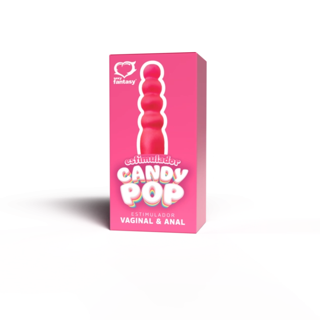Estimulador Candy Pop PLUG Maciço Rosa 14x2,8cm | Textura Lisa e Realística | Tamanho Compacto | Sexy Fantasy Estimulador Candy Pop PLUG Maciço Rosa 14x2,8cm | Textura Lisa e Realística | Tamanho Compacto | Sexy Fantasy