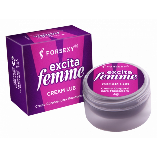 Excita Femme Cream Lub Excitante Feminino 4g For Sexy