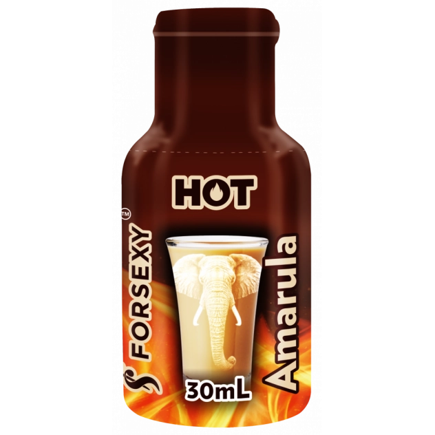 Gel Hot Comestível Sabor Amarula 30 ml For Sexy 