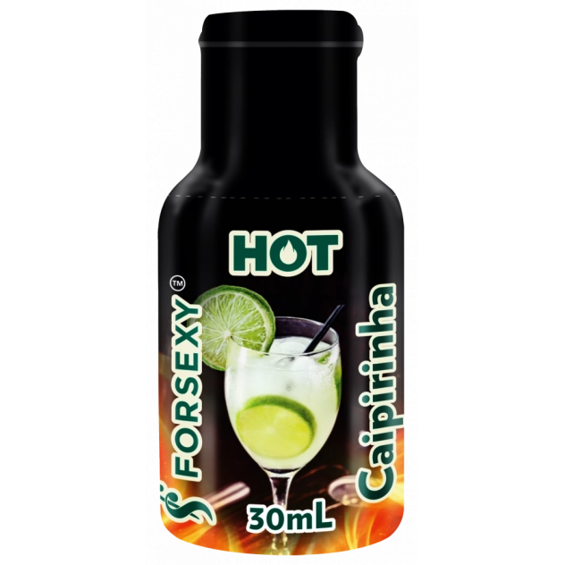 Gel Hot Comestível Sabor Caipirinha 30 ml For Sexy
