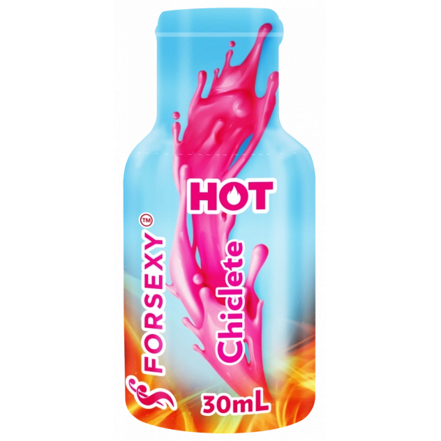 Gel Hot Comestível Sabor Chiclete 30 ml For Sexy