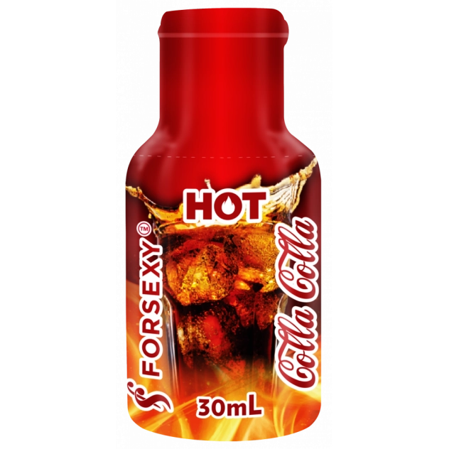 Gel Hot Comestível Sabor Colla Colla 30 ml For Sexy
