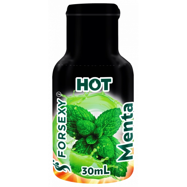 Gel Hot Comestível Sabor Menta 30 ml For Sexy 