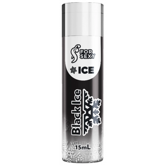 Gel Ice Comestível Sabor Black Ice 15 ml For Sexy