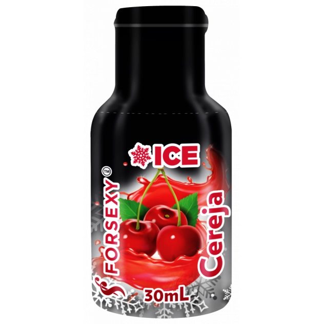 Gel Ice Comestível Sabor Cereja 30 ml For Sexy