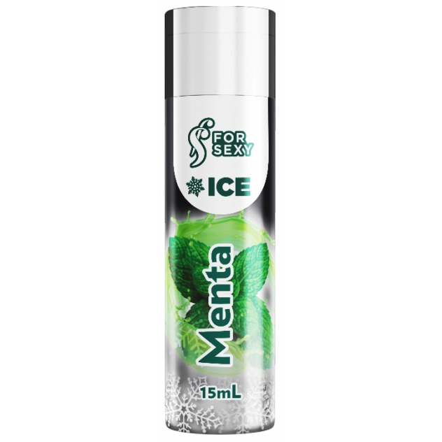 Gel Ice Comestível Sabor Menta 15 ml For Sexy 