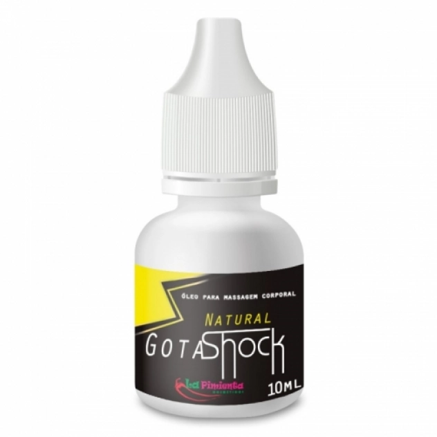 Gota Shock Natural para Massagem 10ml La Pimienta 