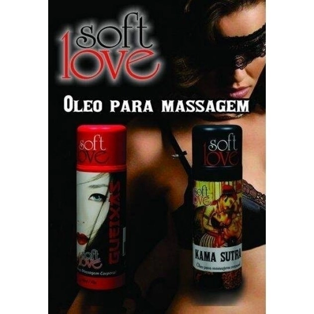 Gueixas Oleo para Massagem Corporal Aromático 100ml Soft Love