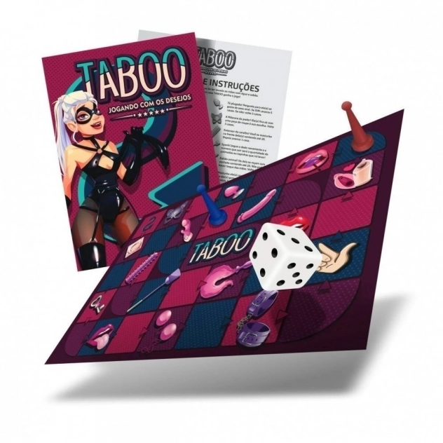 Jogo Erotico de Tabuleiro Taboo