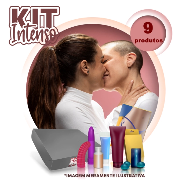 Kit Dia dos Namorados Intenso Lésbico Sex Shop