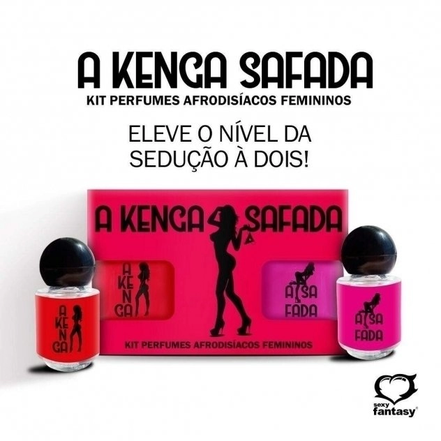 Kit Perfumes Femininos Afrodisíacos A Kenga Safada Sexy Fantasy