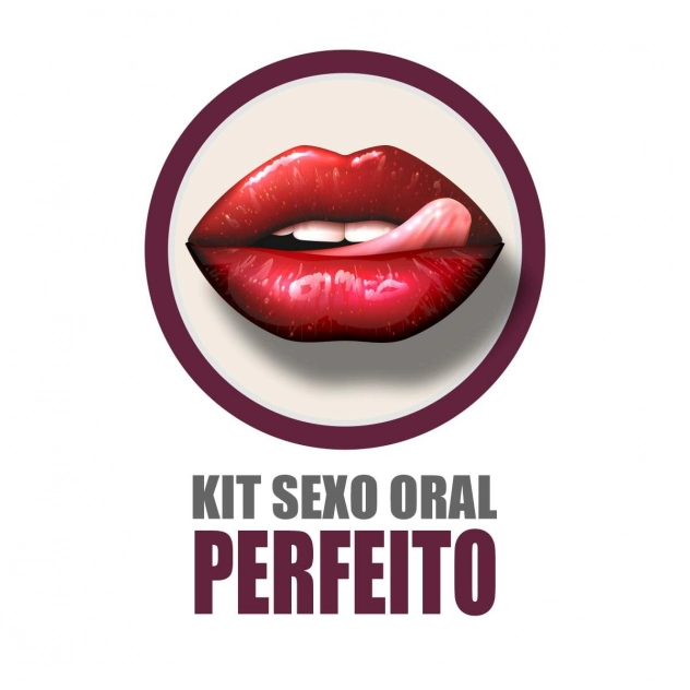 Kit de Produtos Para Sexo Oral Perfeito Com 8 Itens