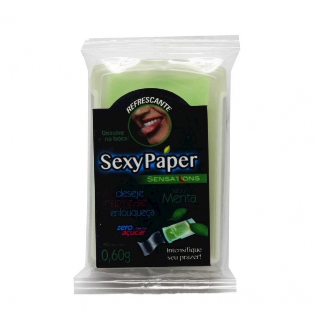Lâmina Sexy Paper Menta Danilla Foods Lâmina Sexy Paper Menta Danilla Foods