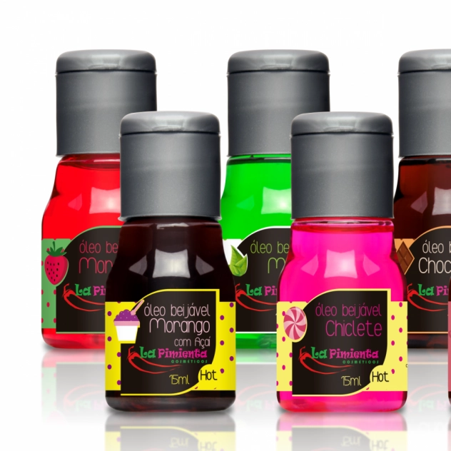 Óleo Beijável para Massagem Hot 15ml La Pimienta