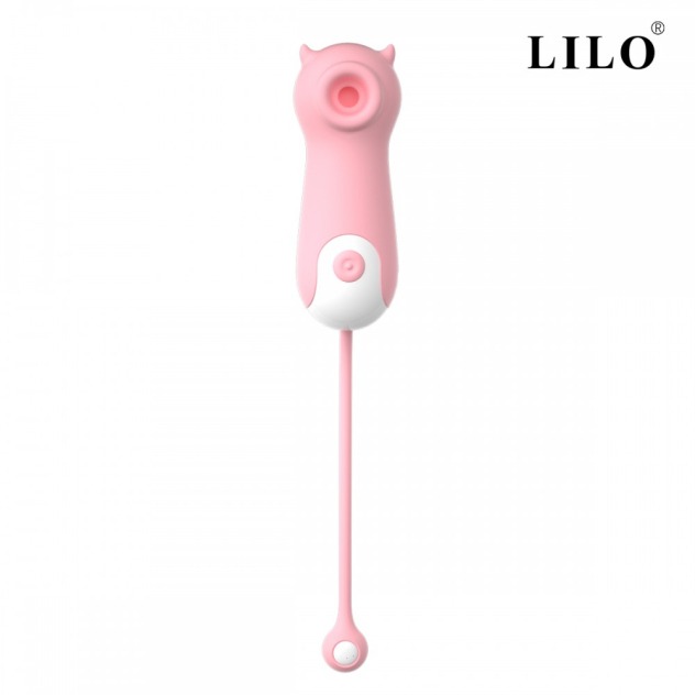 Little Monsters QiQi Estimulador de Clitóris Formato de Diabinho Recarregável com Função de Pulsação - Lilo