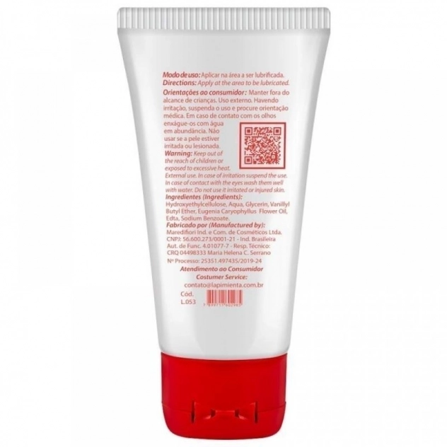 Lubrificante Hot 60g Love Lub La Pimienta