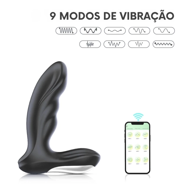 Massageador de Próstata por Aplicativo Massageador de Próstata por Aplicativo