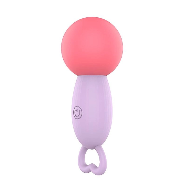 Mini Varinha Mágica Ball Macia e Potente Recarregável - SI Mini Varinha Mágica Ball Macia e Potente Recarregável - SI