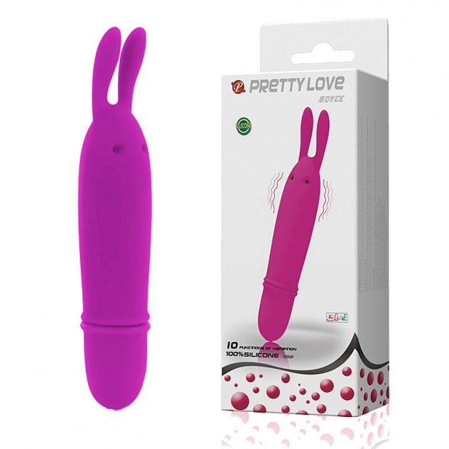 Mini Vibrador e Massageador Coelho Pretty Love Boyce