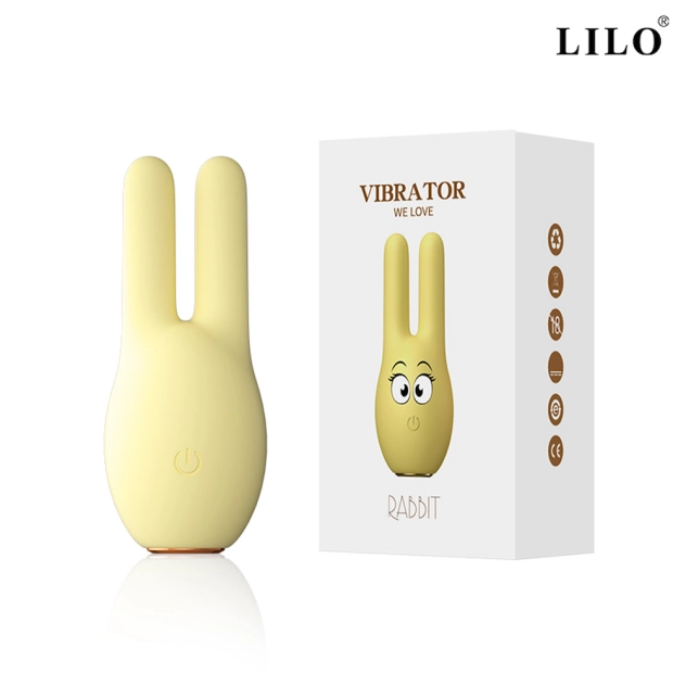 Mini vibrador Rabbit Com 10 modos de Vibrações Potentes - LILO