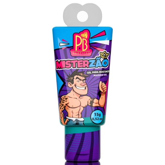Misterzão Gel para Massagem Corporal 15g Linha PB Eróticos La Pimienta Misterzão Gel para Massagem Corporal 15g Linha PB Eróticos La Pimienta