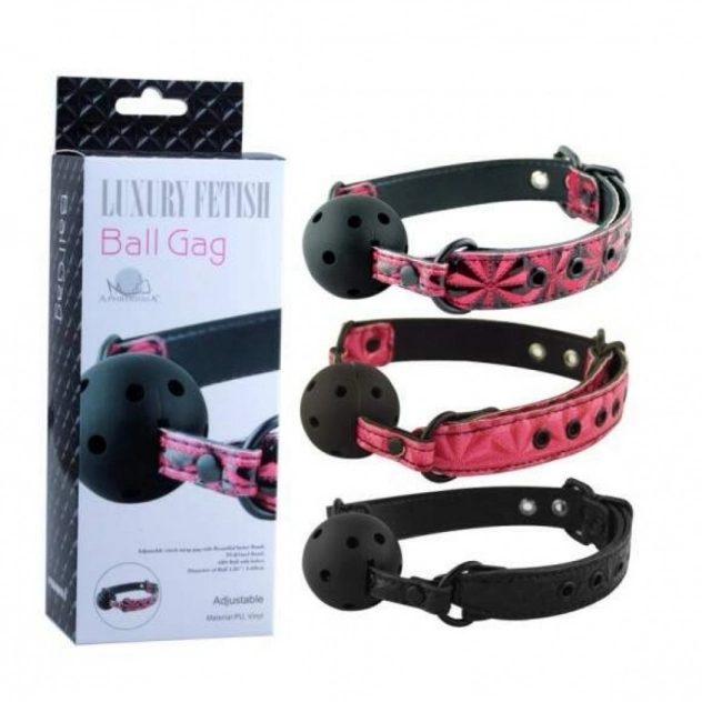 Mordaça Com Bola Luxury Fetish Ball Gag