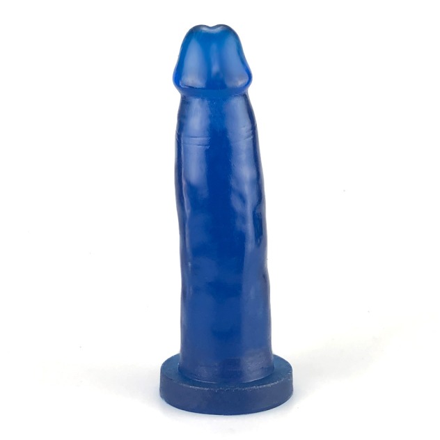 Penis Azul Maciço Tob 16 x 4 cm - Desire