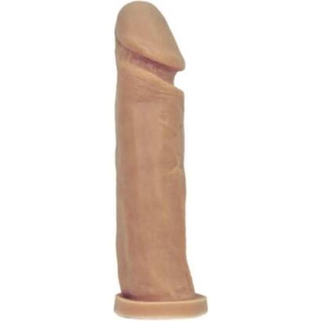 Pênis de Borracha 17,5 x 4,4 cm 1641AB Cor Pele Clara