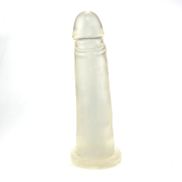 Penis Maciço em CyberSkin Transparente 16 x 4 cm - Desire