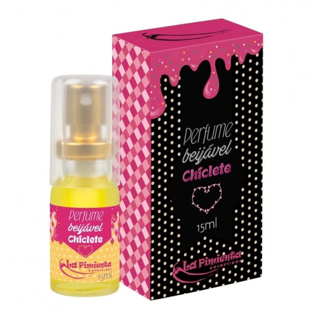 Perfume Afrodisíaco Beijavel Chiclete 15ml La Pimienta