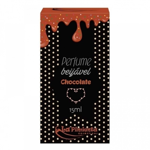 Perfume Afrodisíaco Beijável Chocolate 15ml La Pimienta