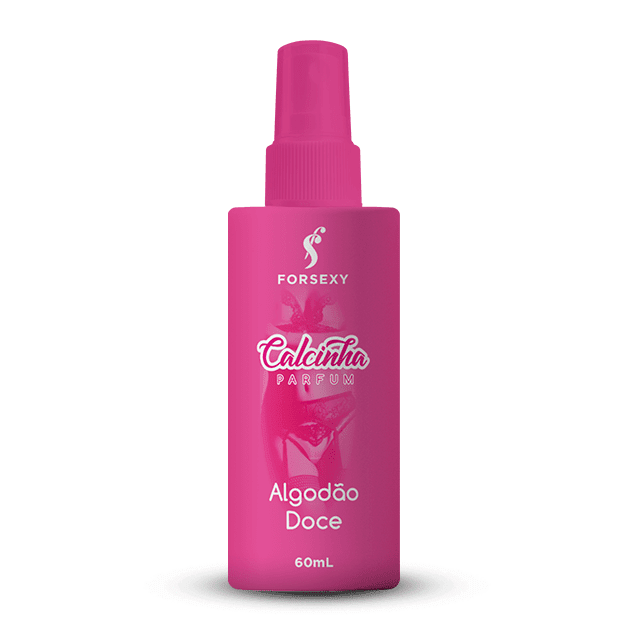 Perfume de Calcinha Algodão Doce Parfum 60ml - For Sexy