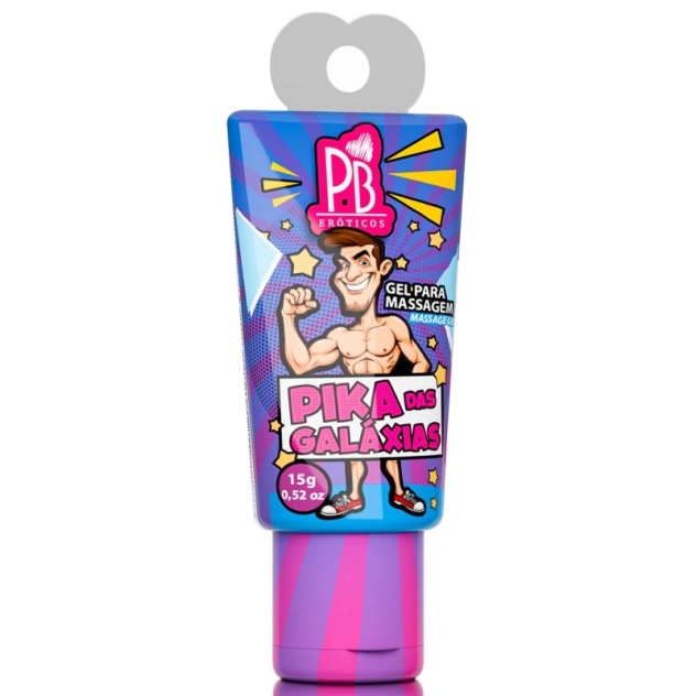 Pika das Galáxias Gel para Massagem Corporal 15g Linha PB Eróticos La Pimienta Pika das Galáxias Gel para Massagem Corporal 15g Linha PB Eróticos La Pimienta